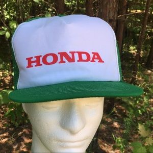 Vintage Honda Snapback Trucker Hat 